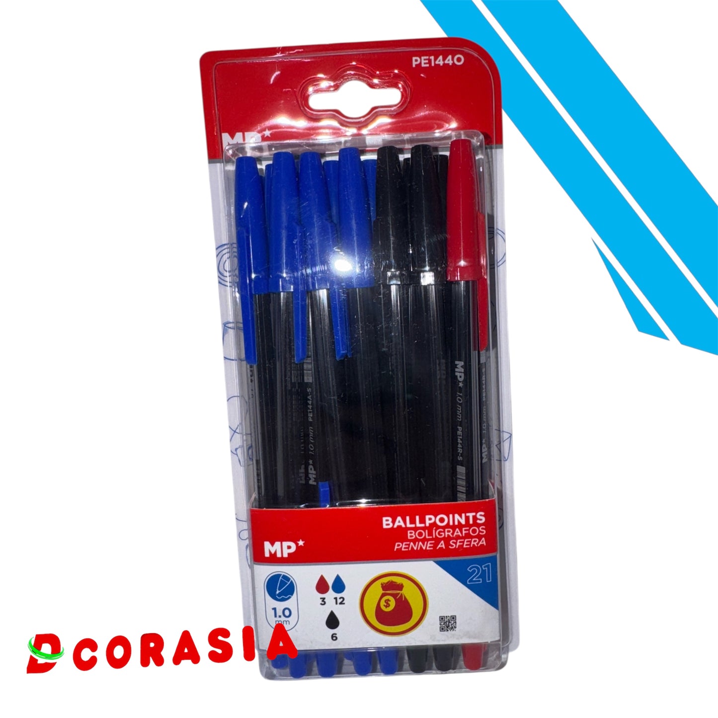 Bolígrafo surtido x21