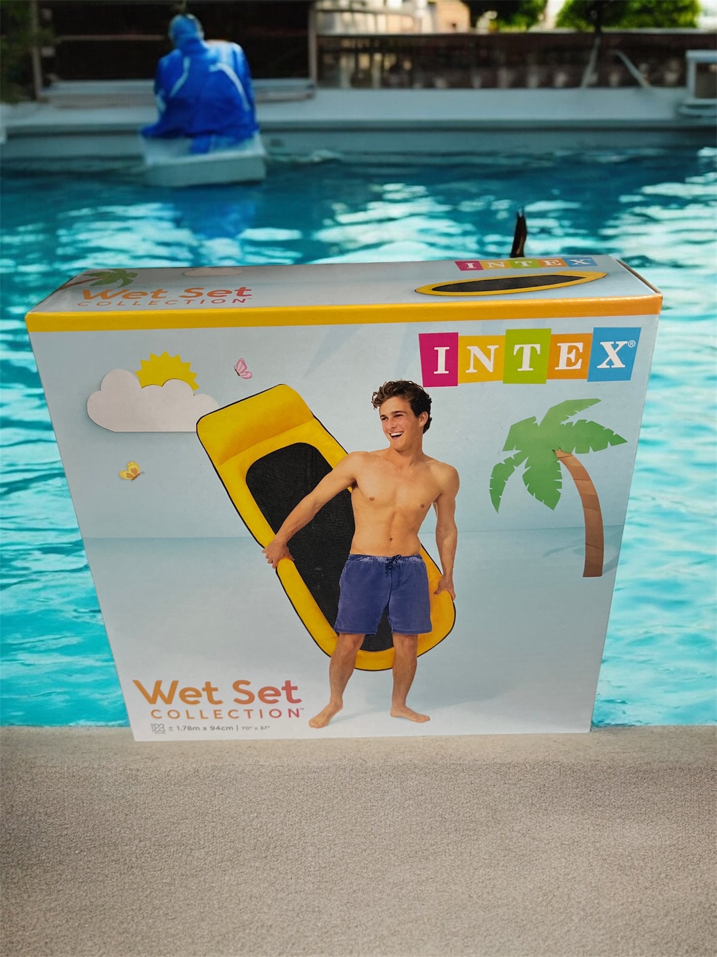 Colchoneta hinchable intex