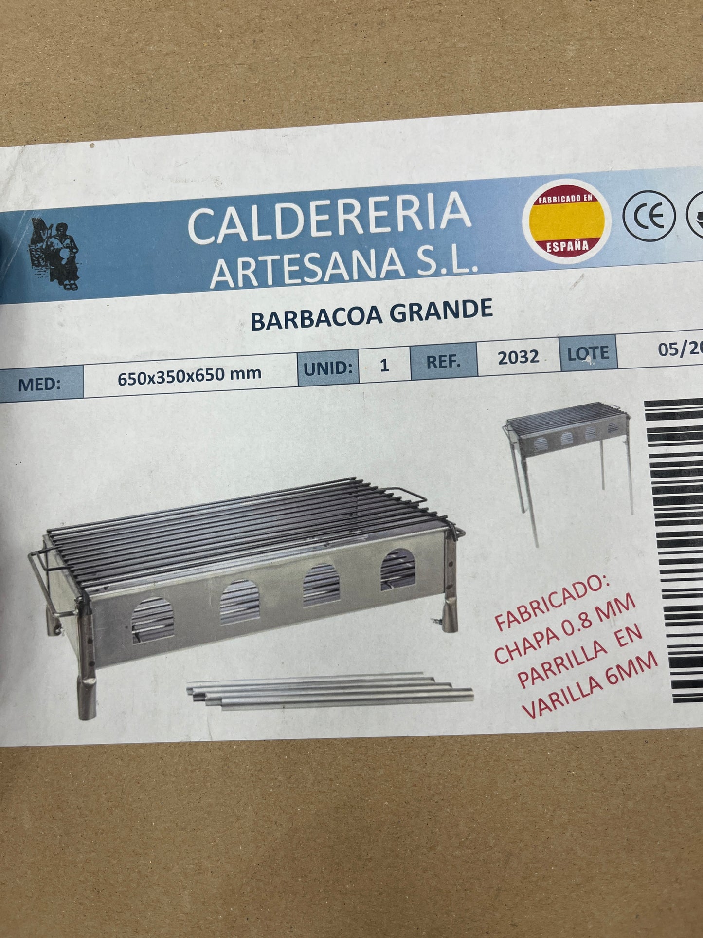 Barbacoa grande
