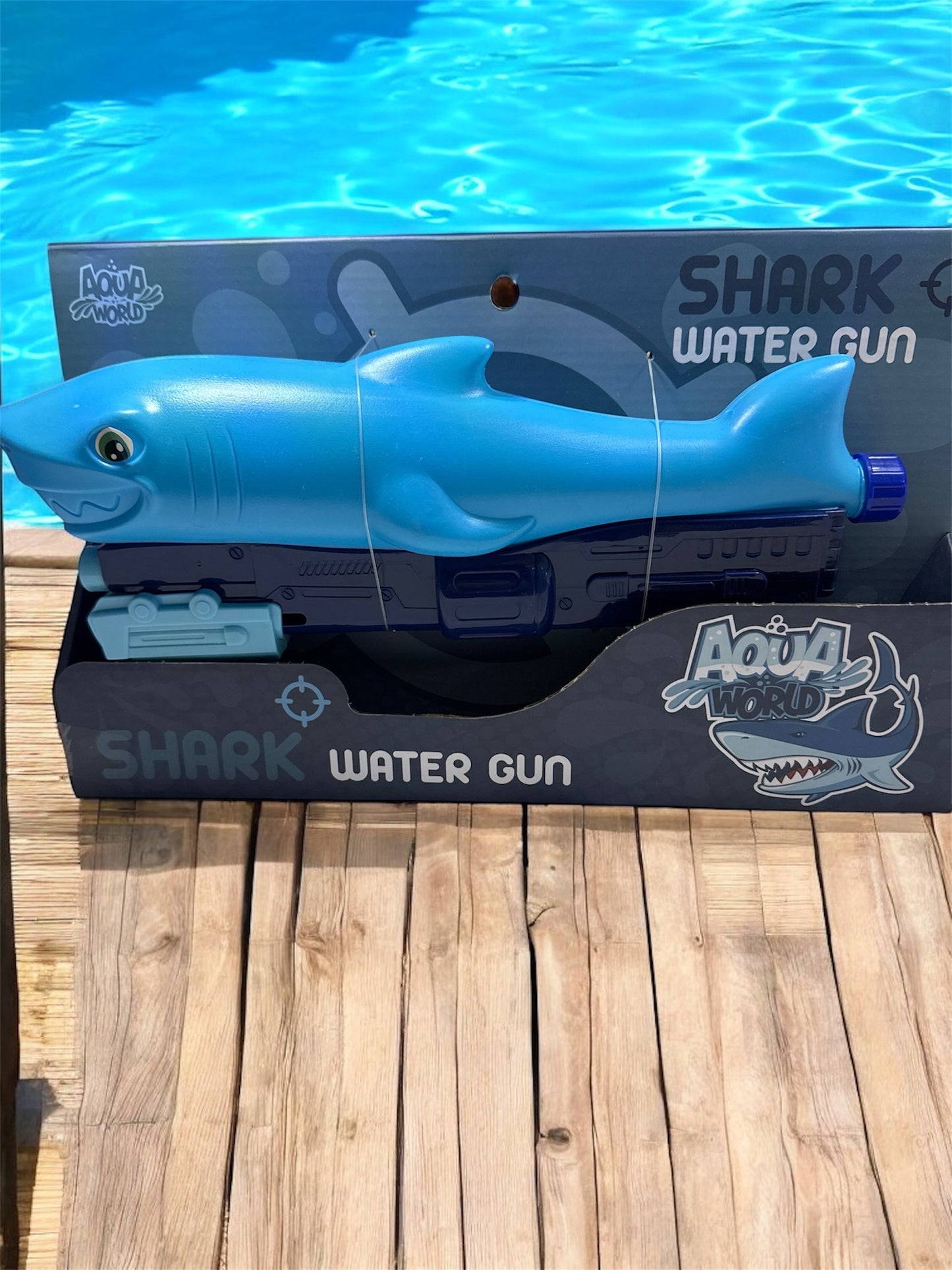 Pistola agua tiburón Aqua world