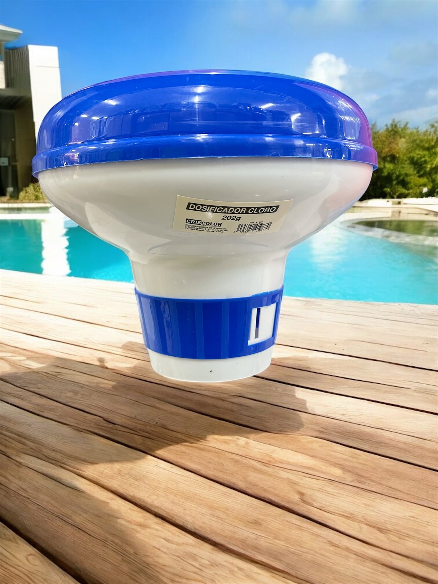 Dosificador de piscina grande