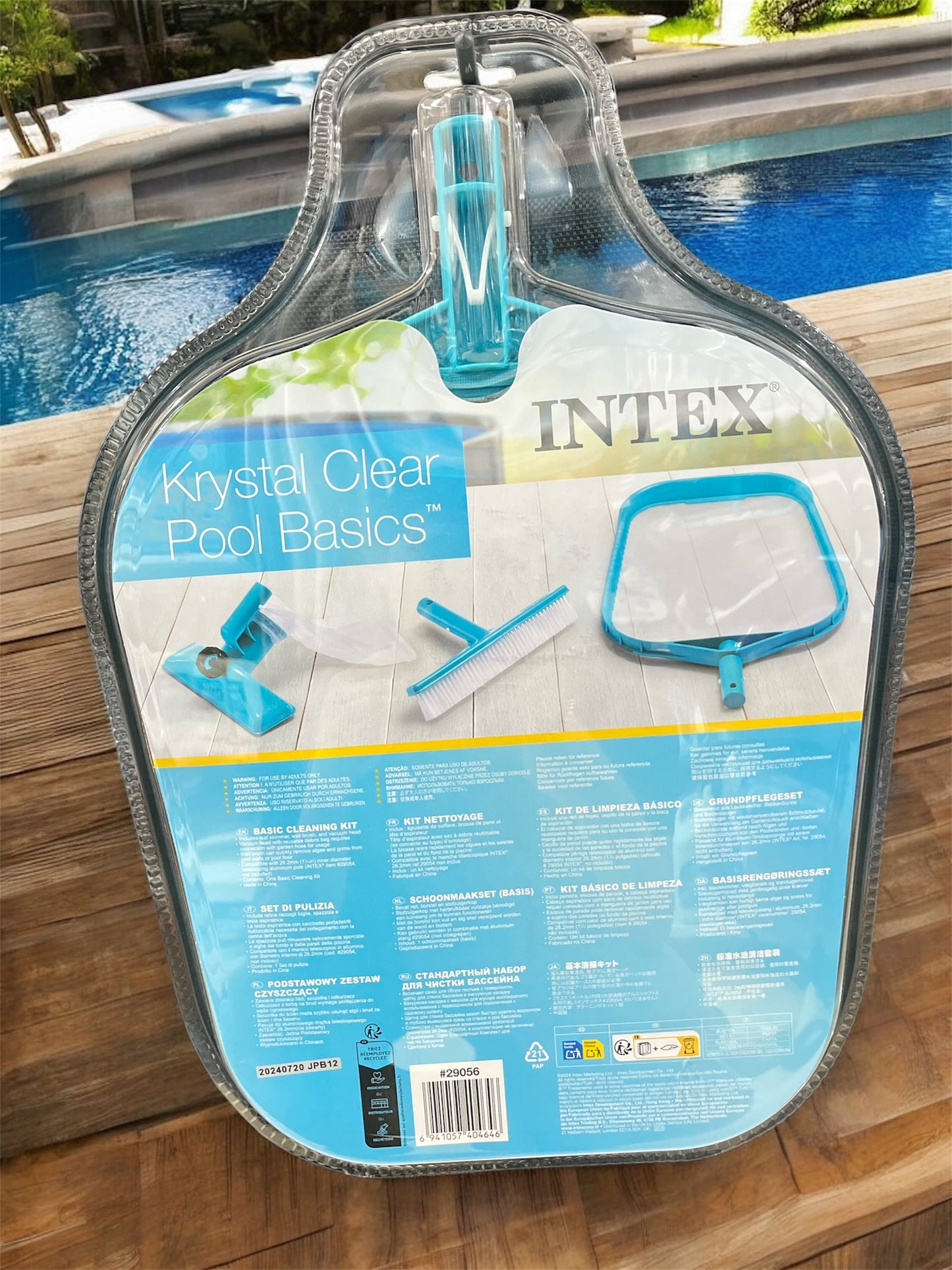 Kit limpieza de piscina