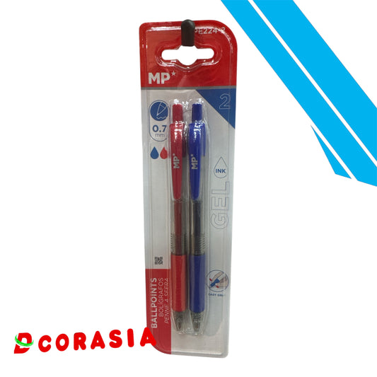 Bolígrafo gel x2