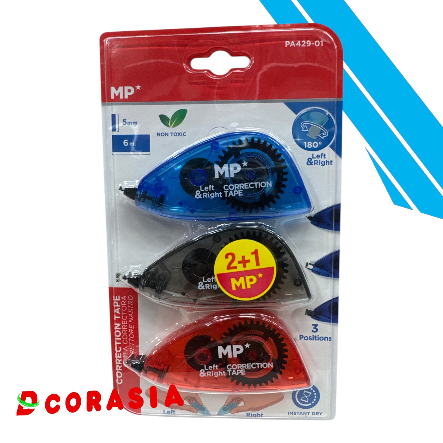 Corrector cinta x 3