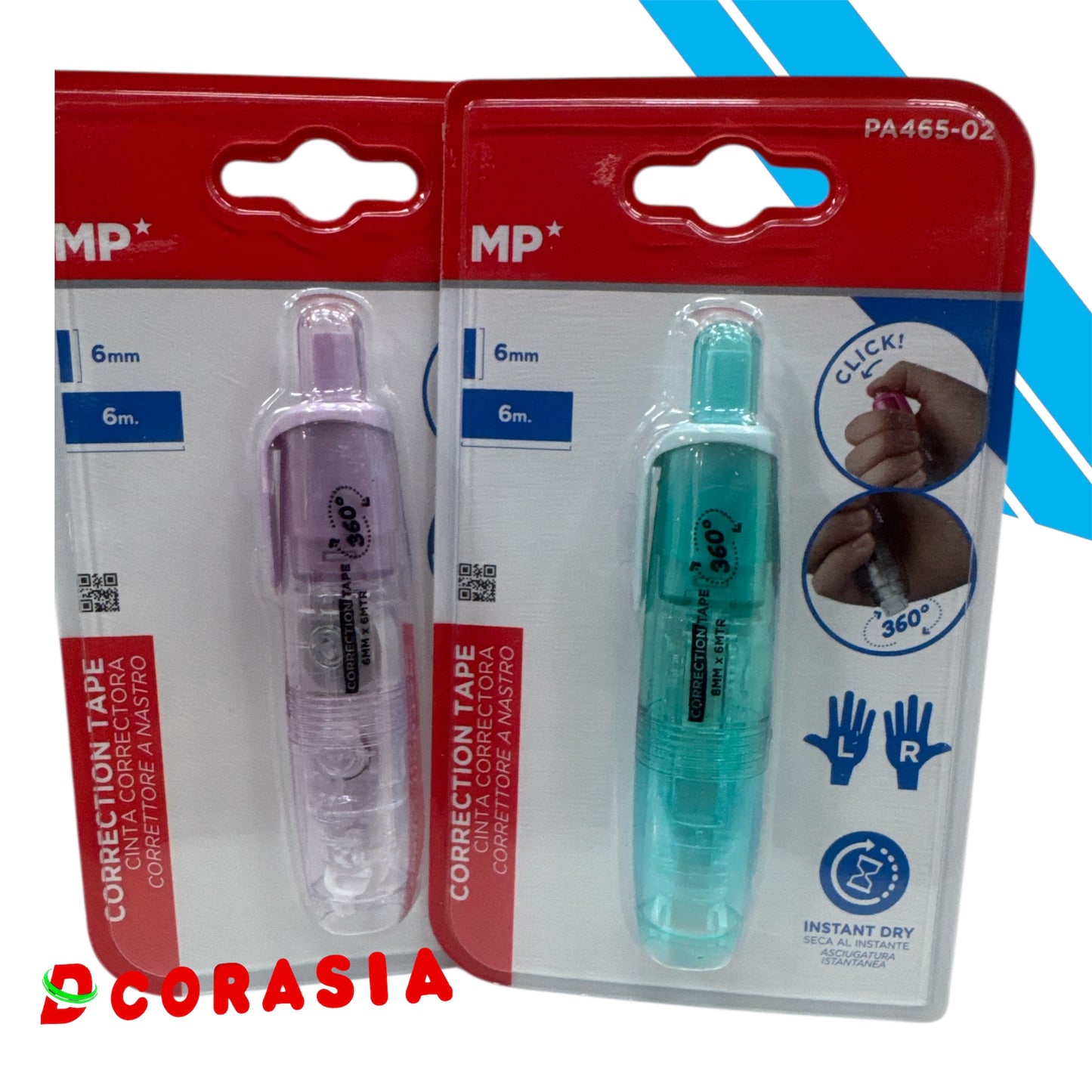 Corrector cinta
