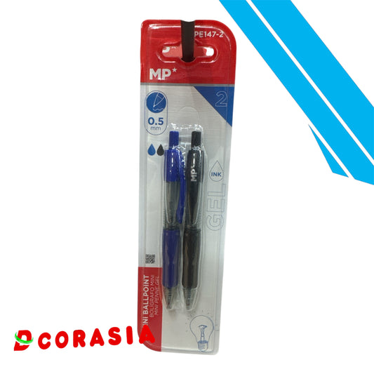 Bolígrafo gel mini x2