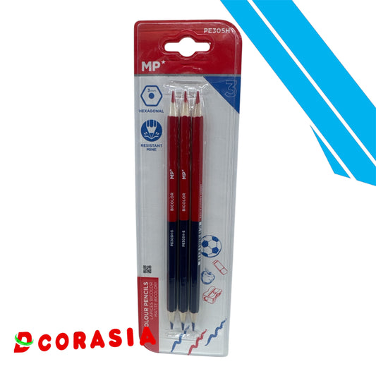 Lápiz bicolor hexagonal 3mm