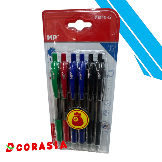 Bolígrafo surtido x12