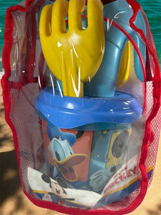 Mochila cubo playa mickey