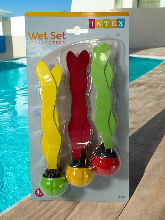 Juego de buceo bolas acuáticas intex