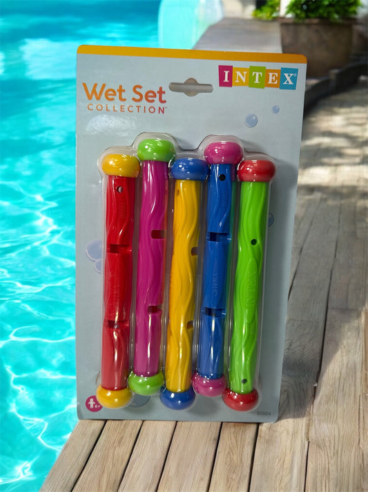 Juego de buceo palitos intex