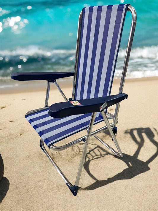 Silla plegable alta con resortes 367