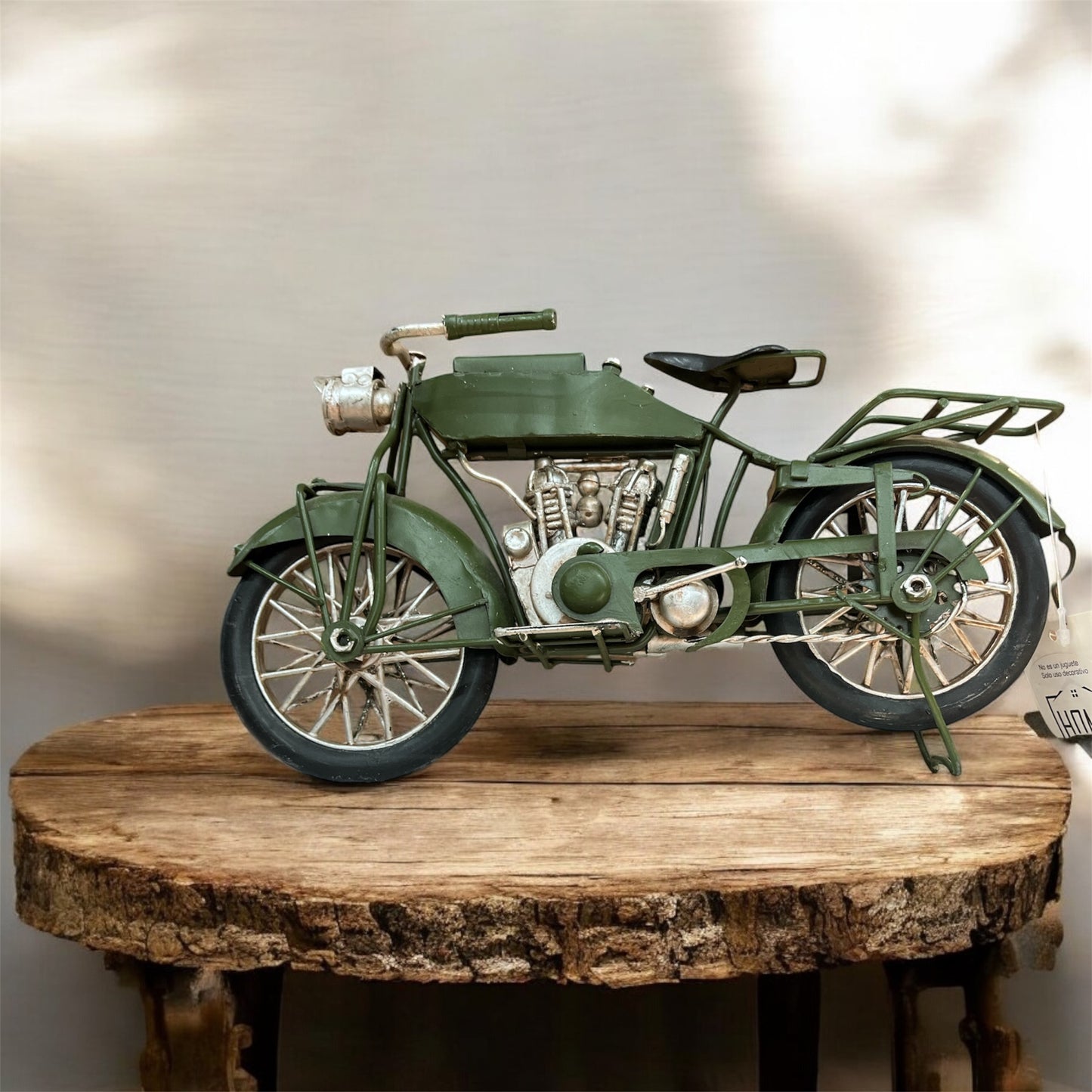 Moto antigua decoración