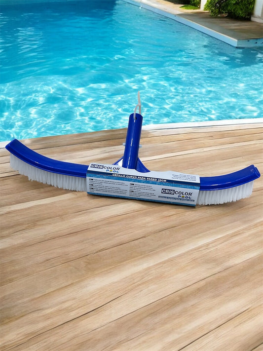 Cepillo curvo piscina
