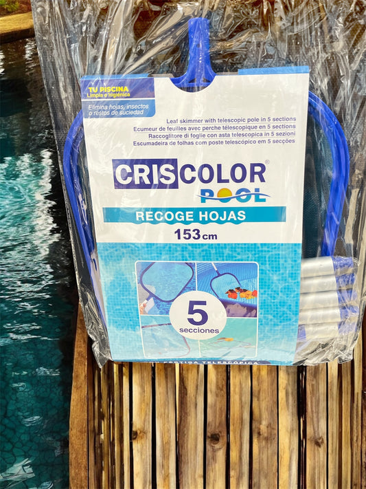 Recogedor de hojas piscina telescópica