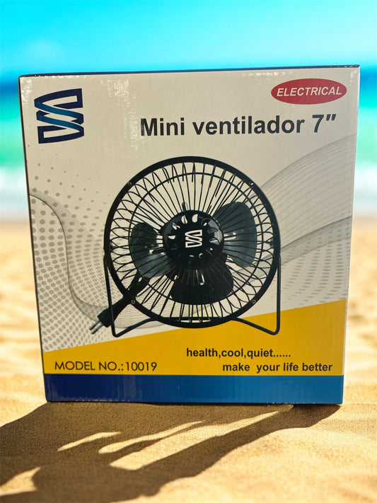 Mini ventilador 7”