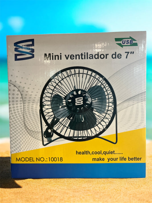 Mini ventilador 7”