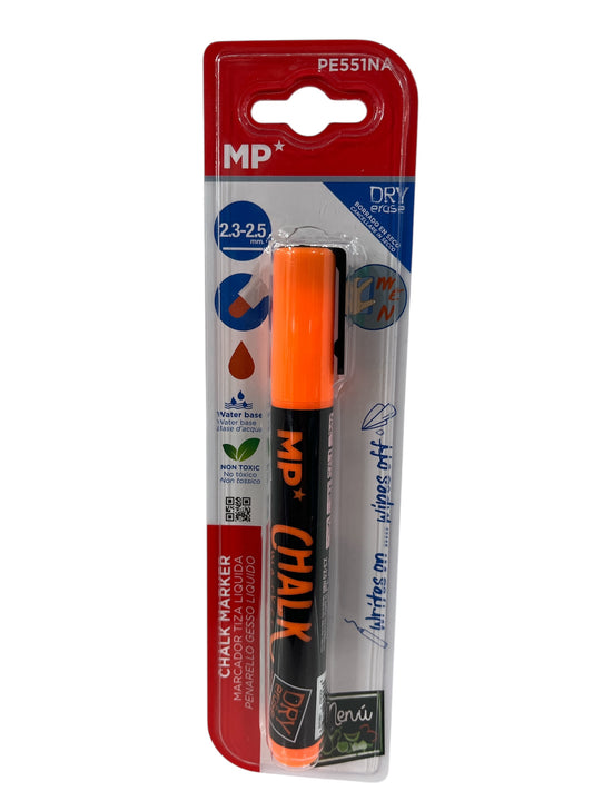 Rótula tiza naranja
