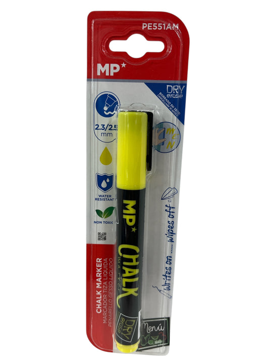 Rotulador tiza amarillo