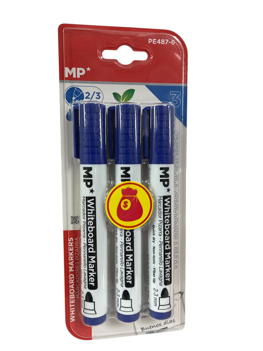 Rotulador pizarra x3